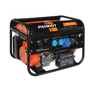 Бензогенератор Patriot GP-6510 AE купить в Челябинске