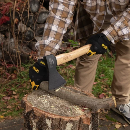 Топор, 800 г Denzel 21633, кованый, буковое топорище купить в Челябинске