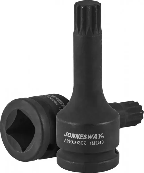Насадка ударная М18х105мм 3/4''DR  для ступичных гаек а/м VAG  AN010202  Jonnesway 48945 купить в Челябинске