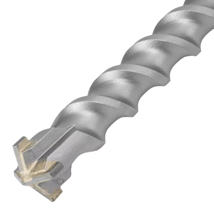 Бур по бетону Matrix 71366, 45 х 1500 мм, SDS MAX c крестовой пластиной купить в Челябинске