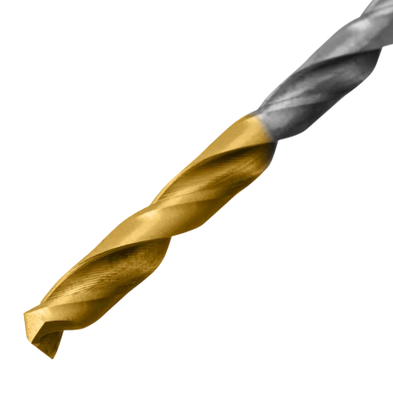 Набор сверл по металлу Denzel 723003, 1-10 мм, Р6М5-TiN, Golden Tip, 19 шт купить в Челябинске