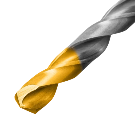 Набор сверл по металлу Denzel 723003, 1-10 мм, Р6М5-TiN, Golden Tip, 19 шт купить в Челябинске