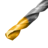 Набор сверл по металлу Denzel 723003, 1-10 мм, Р6М5-TiN, Golden Tip, 19 шт купить в Челябинске