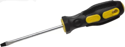Отвертка STAYER &quot;STANDARD&quot; с двухкомпонентной рукояткой, хромованадиевая сталь, SL 5,0х100мм 25075-05-10 купить в Челябинске