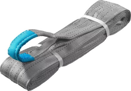 ЗУБР СТП-4/4, серый, г/п 4 т, длина 4 м, текстильный петлевой строп (43554-4-4) купить в Челябинске