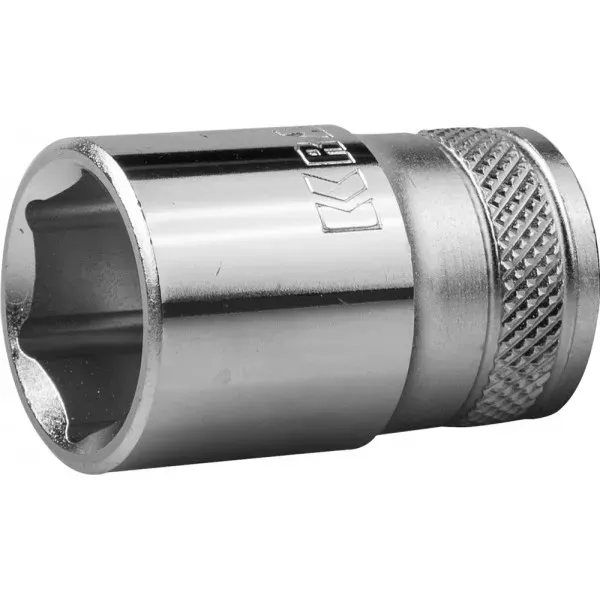 Торцовая головка KRAFTOOL "INDUSTRIE QUALITAT", Cr-V, FLANK, хромосатинированная, 1/2", 16 мм 27805-16_z01 купить в Челябинске