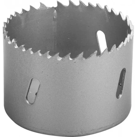 Коронка ЗУБР "ЭКСПЕРТ" биметаллическая, быстрорежущая сталь, глубина сверления до 38мм, d-57мм 29531-057_z01 купить в Челябинске