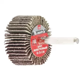 Круг лепестковый для дрели 40 х 20 х 6 мм P 120 MATRIX 74169 купить в Челябинске