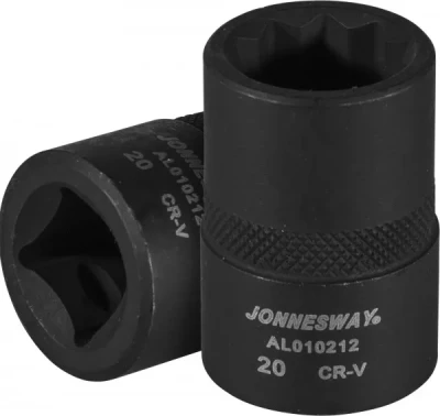 Торцевая головка 10-гранная 1/2"DR  AL010212 для продольных рычагов задней подвески HONDA CR-V  Jonnesway 49615