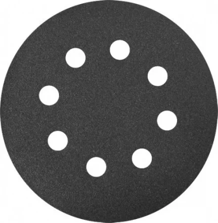 Шлифкруги Ф125 мм К600 на липучей основе с отверстиями 5 штук для камня Энкор 20217 купить в Челябинске