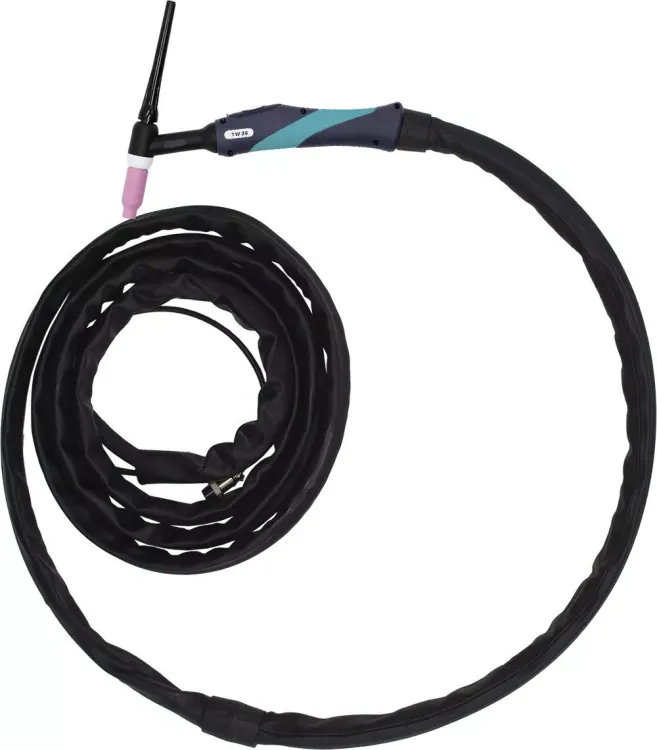 Горелка TW 26 4m leather (OKC35x50 / 2pin / Gas б/р), кожанная оплетка рукава XL2643521L купить в Челябинске