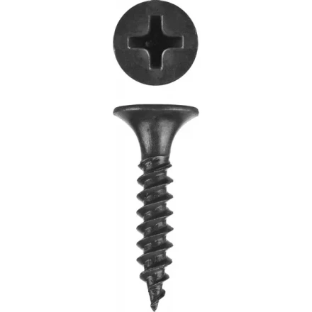 Саморезы фосфатированные с мелкой резьбой, гипсокартон-металл, ЗУБР 300016-35-032, PH2, 3,5 x 32 мм, 65 шт 300016-35-032 купить в Челябинске