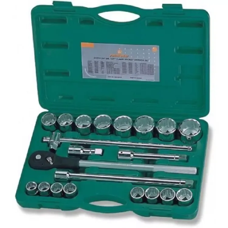 Набор головок торцевых 3/4"DR  7/8"  2" 22предмета  Jonnesway S04Н6422S 48502 купить в Челябинске