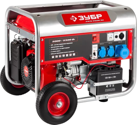 Генератор бензиновый ЗЭСБ-5500-ЭН серия МАСТЕР купить в Челябинске