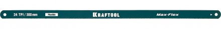 Полотно гибкое Max Flex, KRAFTOOL 15941-24-S10, безопасное, с волнообразной разводкой, 24 TPI, 10шт, 300мм 15941-24-S10 купить в Челябинске