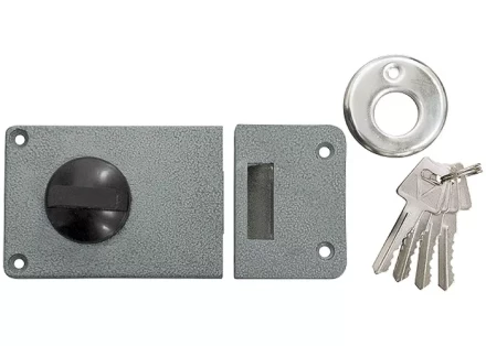 Замок накладной ЗВ-6 цилиндровый СИБРТЕХ 91672 купить в Челябинске