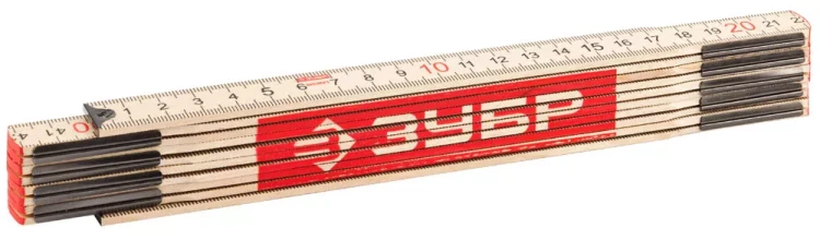 Метр ЗУБР "ЭКСПЕРТ" складной, усиленный, деревянный, 2м 3424-2_z01 купить в Челябинске
