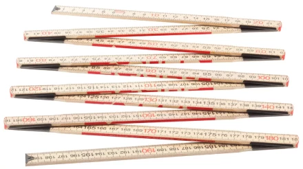 Метр ЗУБР &quot;ЭКСПЕРТ&quot; складной, усиленный, деревянный, 2м 3424-2_z01 купить в Челябинске