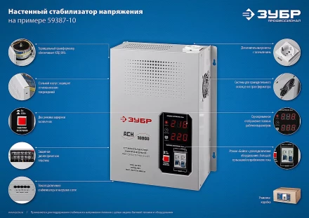 Стабилизаторы напряжения навесные серия ПРОФЕССИОНАЛ купить в Челябинске