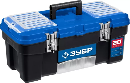 ЗУБР ДЕСНА-20, 508 x 256 x 225 мм, (20), Пластиковый ящик для инструментов (38181-20) купить в Челябинске