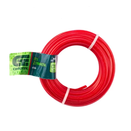 Леска для триммера семь граней, 3.0 мм х 10 м, Россия Сибртех 961835 купить в Челябинске