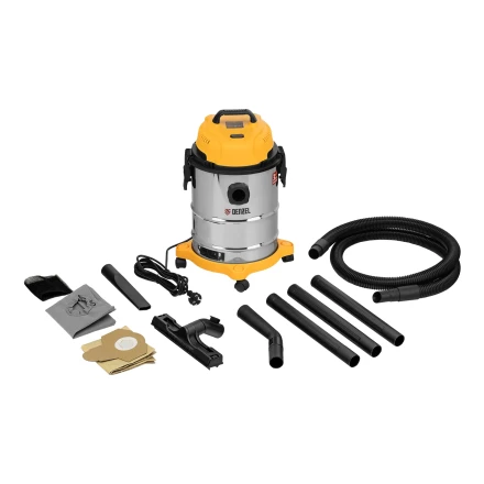 Пылесос строительный LVC15 Denzel 28291 купить в Челябинске