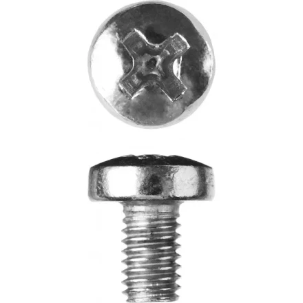 Винт ЗУБР &quot;МАСТЕР&quot; DIN 7985, класс прочности 4.8, оцинкованный, M5x8мм, 5кг 303150-05-008 купить в Челябинске