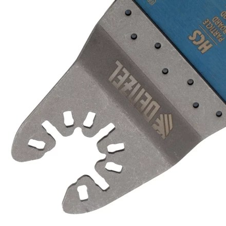 Насадка для МФИ режущая прямая, HCS, по дереву, ламинату 65 х 1.8 мм, крупный зуб Denzel 782313 купить в Челябинске