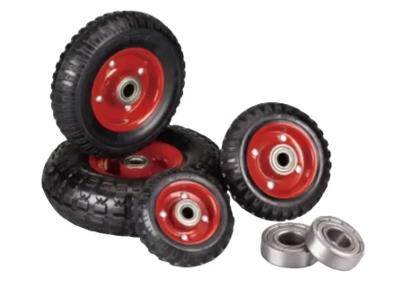 Колесо большегрузное P 250 250 мм резина с протектором, на ось (N) 1048161 купить в Челябинске