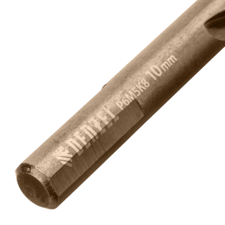 Набор сверл по металлу Denzel, 1-10 мм, Р6М5К8-TiN, Golden Tip, 10 шт 723005 купить в Челябинске