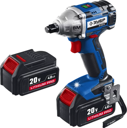 Ударный гайковерт аккумуляторный BL-motor 2 АКБ GB-250 A5 серия ПРОФЕССИОНАЛ купить в Челябинске