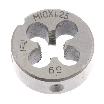 Плашка М10 х 1,25 мм СИБРТЕХ 77025 купить в Челябинске