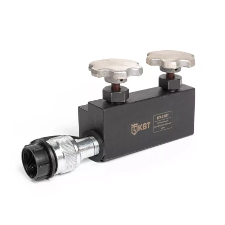 Кран гидравлический распределительный КВТ КГР-2 2-канальный (85076) купить в Челябинске