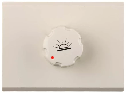 Диммер СВЕТОЗАР &quot;ЭФФЕКТ&quot; без вставки и рамки, цвет бежевый, 60-500Вт SV-54442-B купить в Челябинске