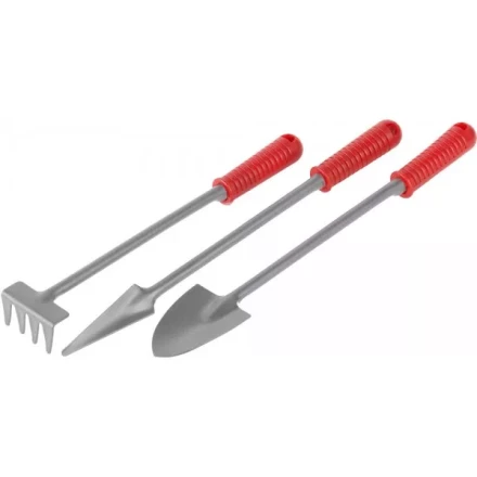 Набор GRINDA для ухода за комнатными растениями: Совок посадочный широкий, совок посадочный, грабельки, 3 предмета 8-422460-H3_z01 купить в Челябинске