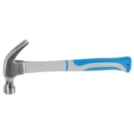 Молоток-гвоздодер ЗУБР с фиберглассовой двухкомпонентной рукояткой, 450гр 20265-450_z01 купить в Челябинске