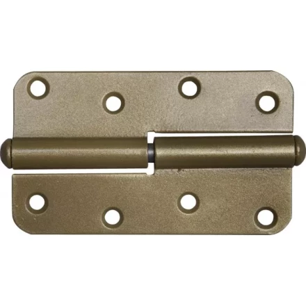 Петля накладная стальная &quot;ПН-110&quot;, цвет золотой металлик, правая, 110мм 37653-110R купить в Челябинске