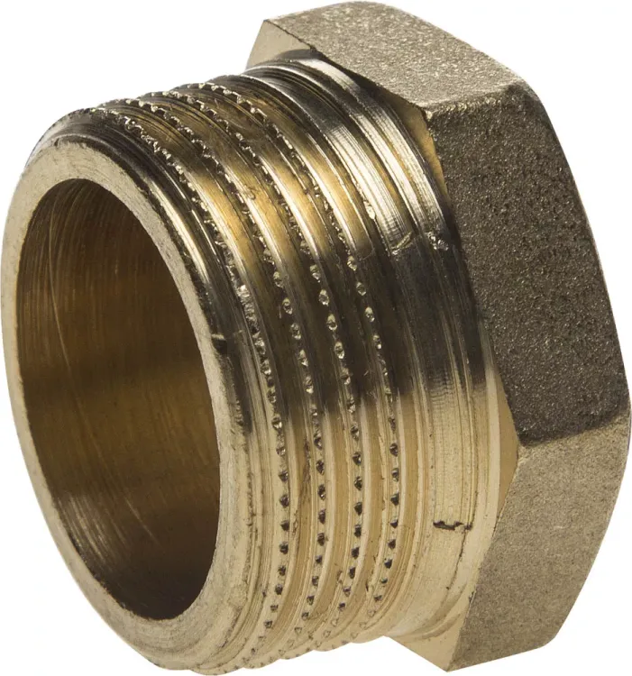 Заглушка GENERAL FITTINGS латунь, 6-ти гранная головка, наружная резьба, 3/4" 51098-S-3/4 купить в Челябинске