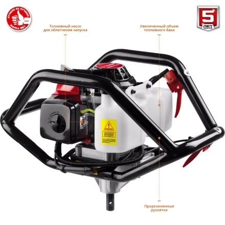Мотобур (бензобур) со шнеком МБ2-300 Н серия МАСТЕР купить в Челябинске