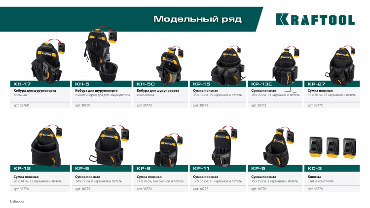 Зажимы для системы быстрого крепления KRAFTOOL 38779 купить в Челябинске