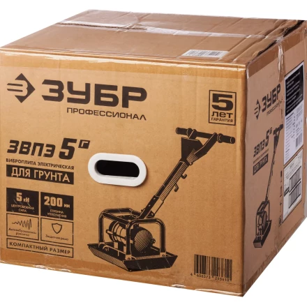 Виброплита электрическая ЗВПЭ-5 Г серия ПРОФЕССИОНАЛ купить в Челябинске