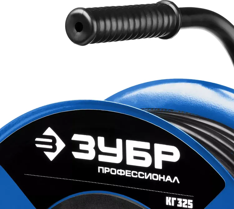 Удлинитель на катушке "КГ 325", 30 м, 4000 Вт, 4 гнезда, IP44, КГ 3х2,5 кв мм, ЗУБР 55079-30 купить в Челябинске
