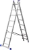 Лестница ЗУБР универсальная, двухсекционная со стабилизатором, 8 ступеней 38821-08 купить в Челябинске