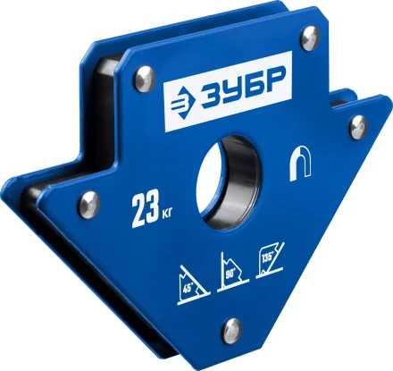 ЗУБР УМ-3, 23 кг, угольник магнитный для сварочных работ, Профессионал (40050-23) купить в Челябинске