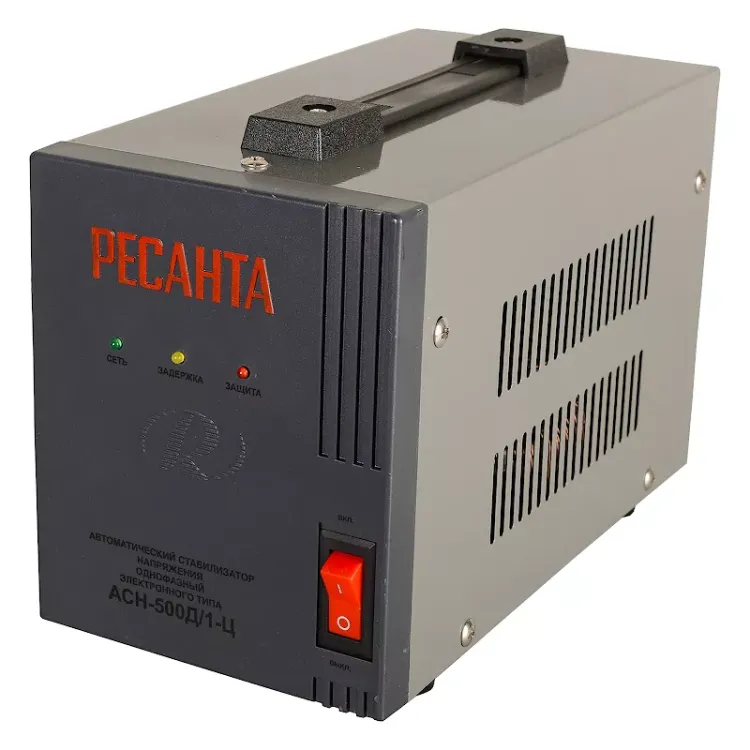 Стабилизатор напряжения Ресанта АСН-500Д/1-Ц 63/6/37 купить в Челябинске