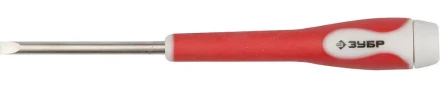 Отвертка ЗУБР &quot;МАСТЕР&quot; для точных работ, Сr-V, SL 4,0 х 50мм 25641-4.0 купить в Челябинске