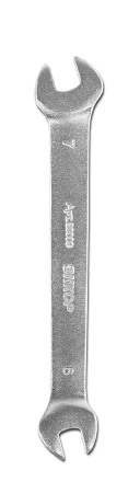 Ключ гаечный рожковый двусторонний 6х7 Энкор 26006 купить в Челябинске