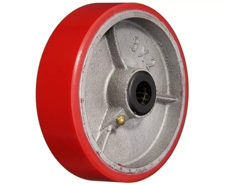 Колесо большегрузное P 46 100 мм полиуретановое на ось (N) 1045650 купить в Челябинске