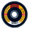 Круг MESSER шлифовальный лепестковый торцевой плоский (электрокорунд) А60(П) 125х22 купить в Челябинске