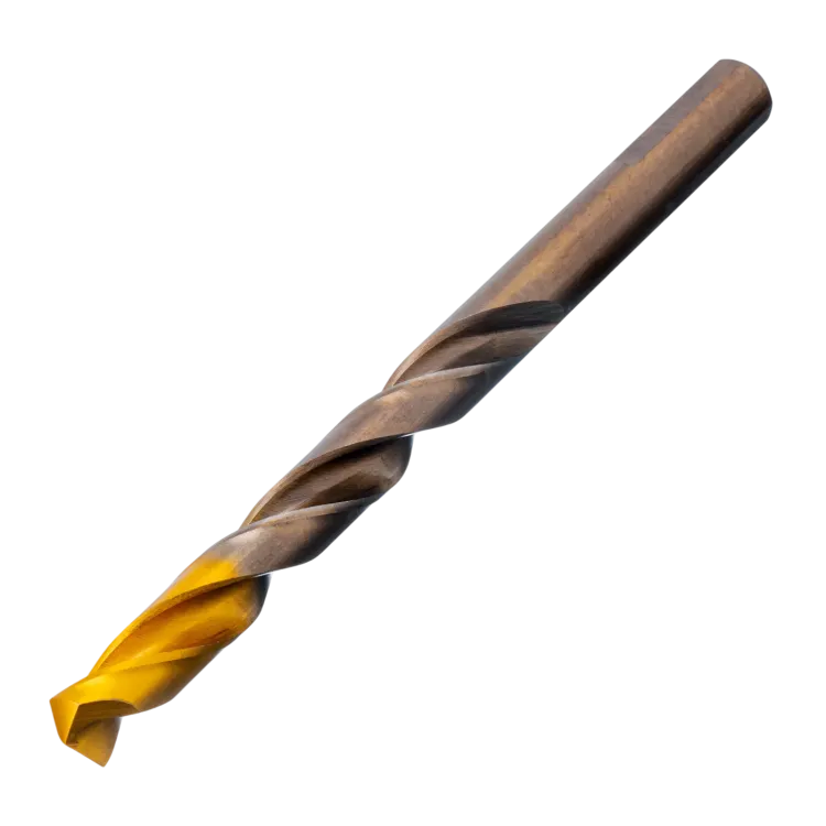 Набор сверл по металлу Denzel 723008, 1-10 мм, Р6М5К8-TiN, Golden Tip, 19 шт купить в Челябинске